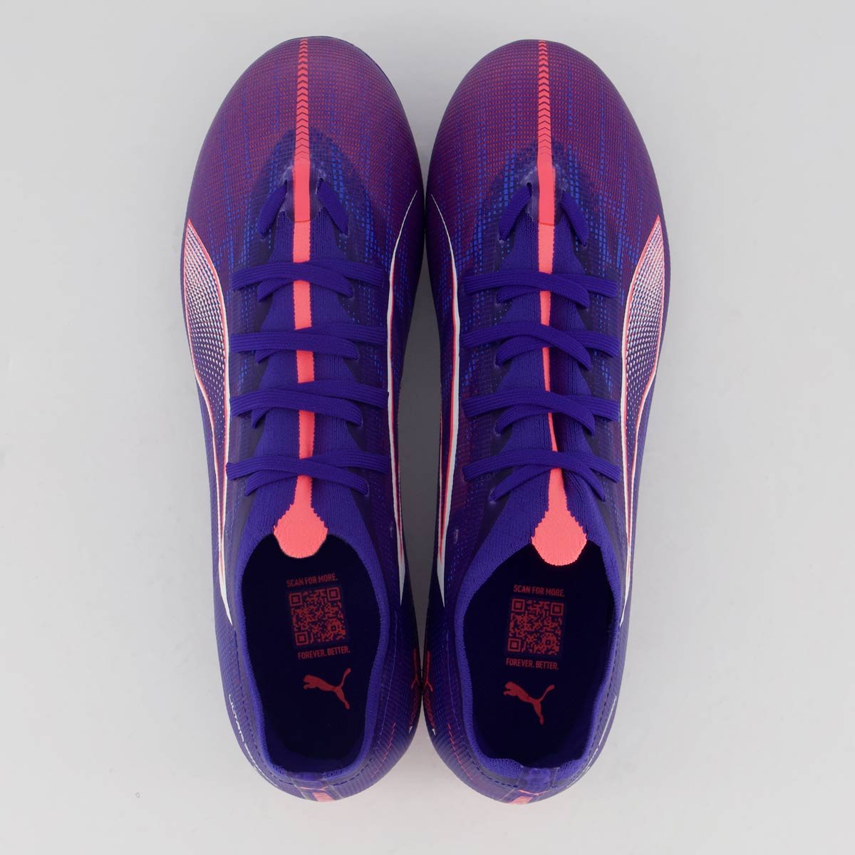 Chuteira Puma Ultra 5 Match FG/AG Campo Roxa Roxo 4