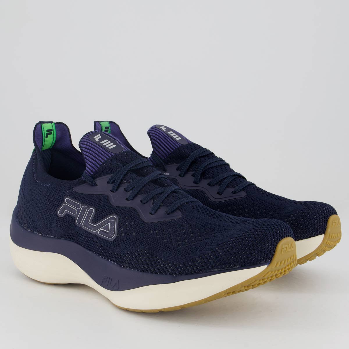 Tênis Fila GO Trainer Marinho e Prata Marinho/Prata 2