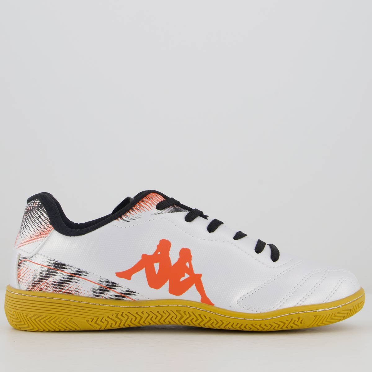 Chuteira Kappa Rapid Futsal Prata e Laranja Prata/Laranja 1