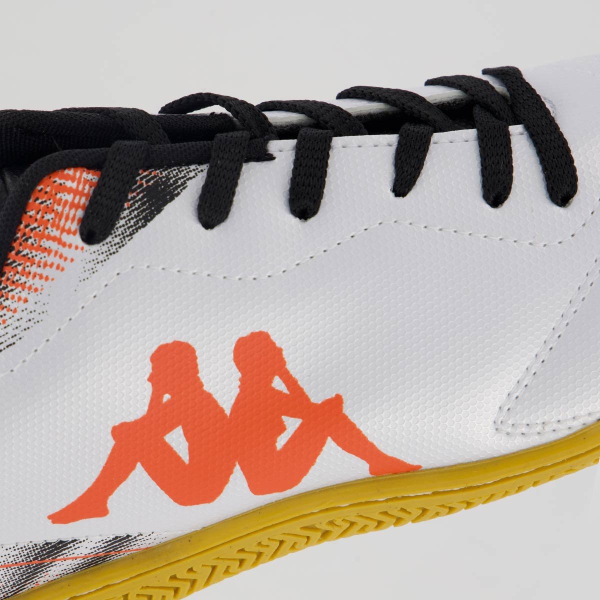 Chuteira Kappa Rapid Futsal Prata e Laranja Prata/Laranja 7