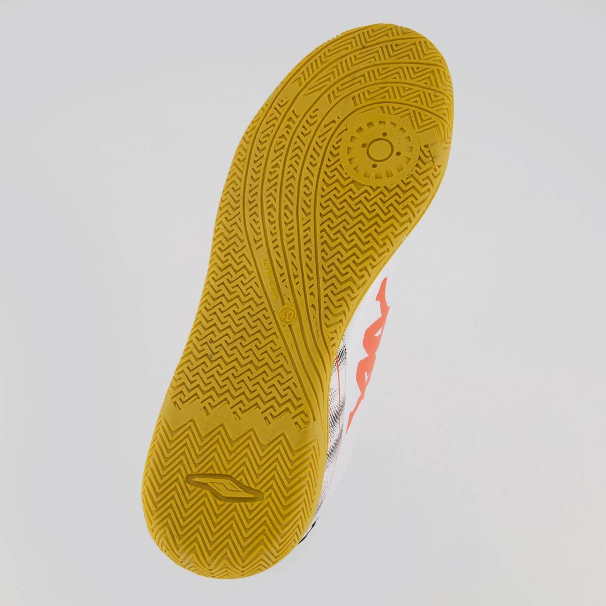 Chuteira Kappa Rapid Futsal Prata e Laranja Prata/Laranja 5