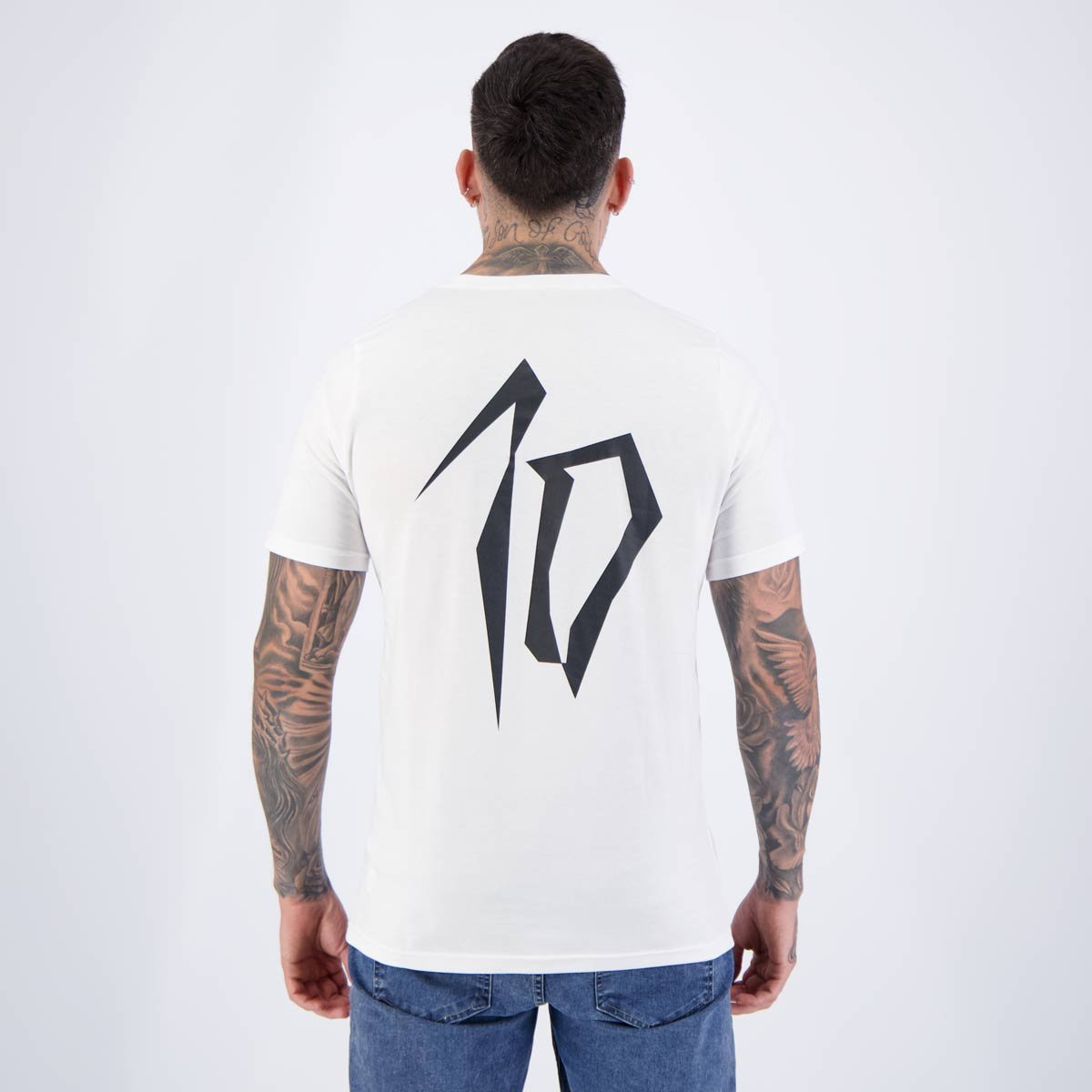 Camiseta Puma Neymar JR Relaxed Fit Branca Branco 4