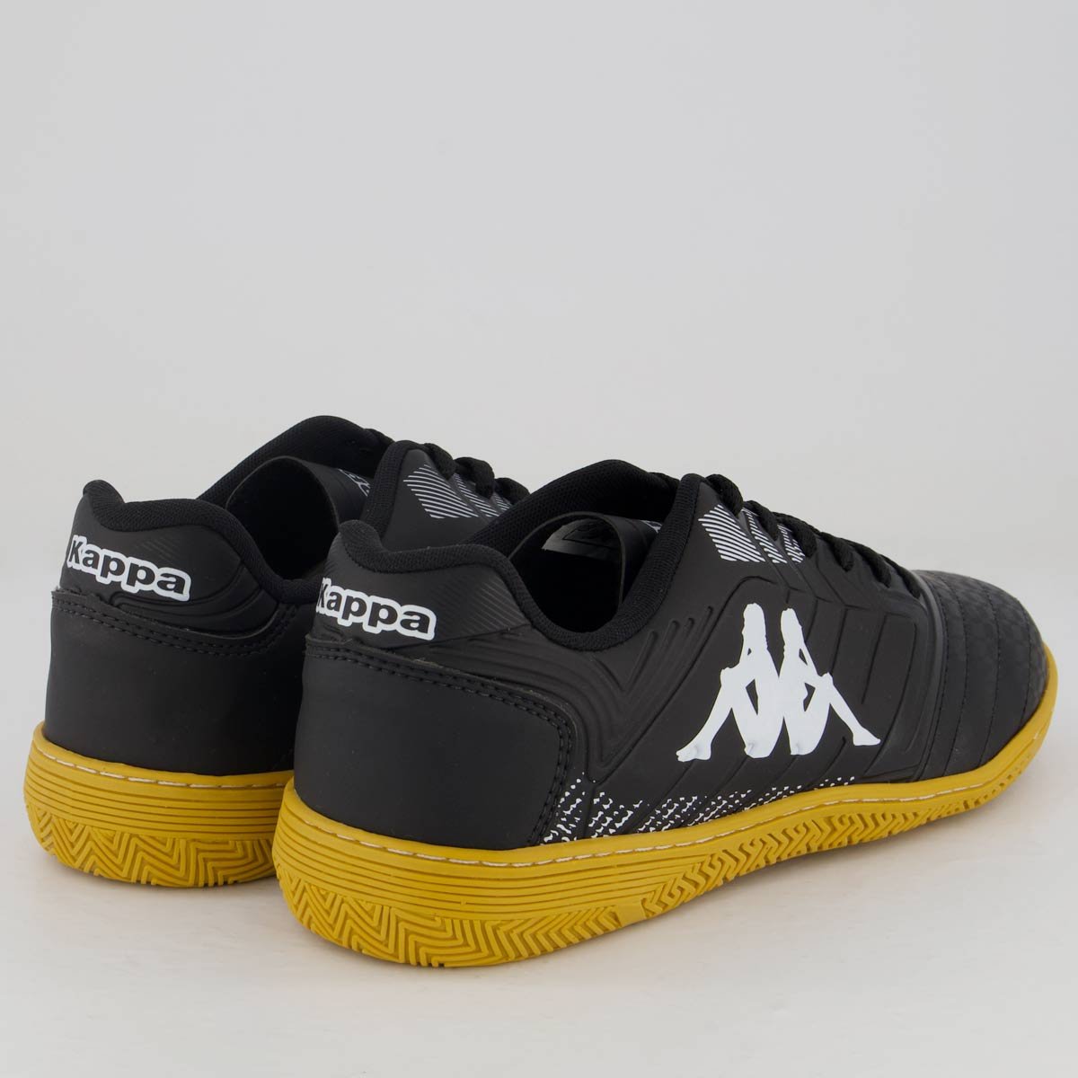 Chuteira Kappa Striker X Futsal Preta e Branca Preta/Branca 3