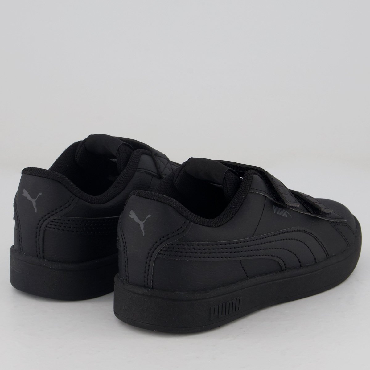Tênis Puma Rickie Classic Juvenil Preto Preto 3