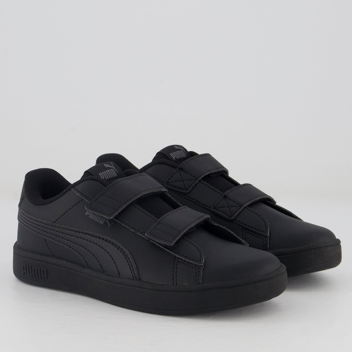 Tênis Puma Rickie Classic Juvenil Preto Preto 2