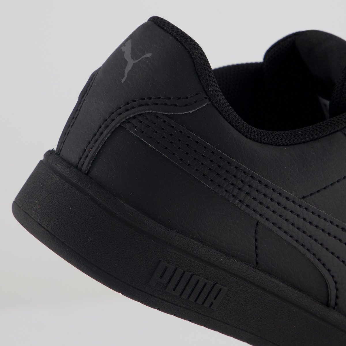 Tênis Puma Rickie Classic Juvenil Preto Preto 6