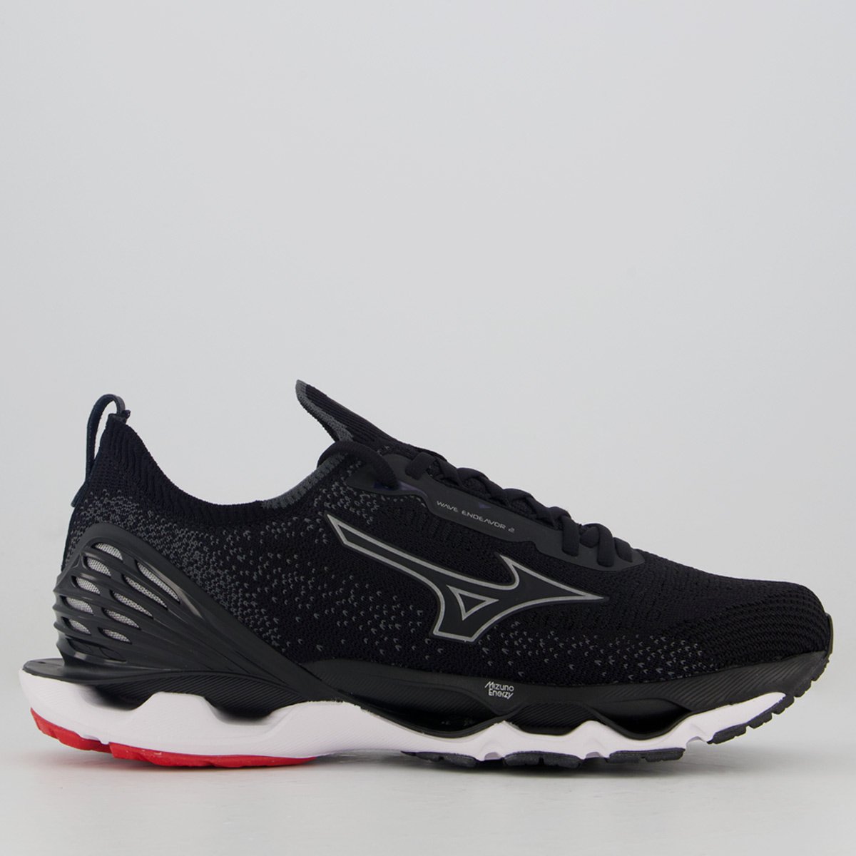 Tênis Mizuno Wave Endeavor 2 Preto e Marinho Preto/Marinho 1