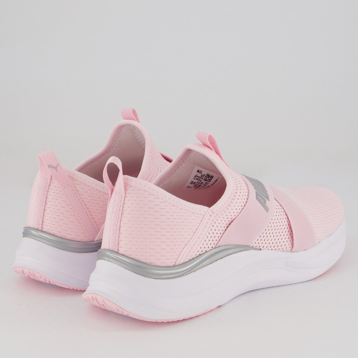 Tênis Puma Softride Harmony Slip Feminino Rosa e Branco Rosa/Branco 3