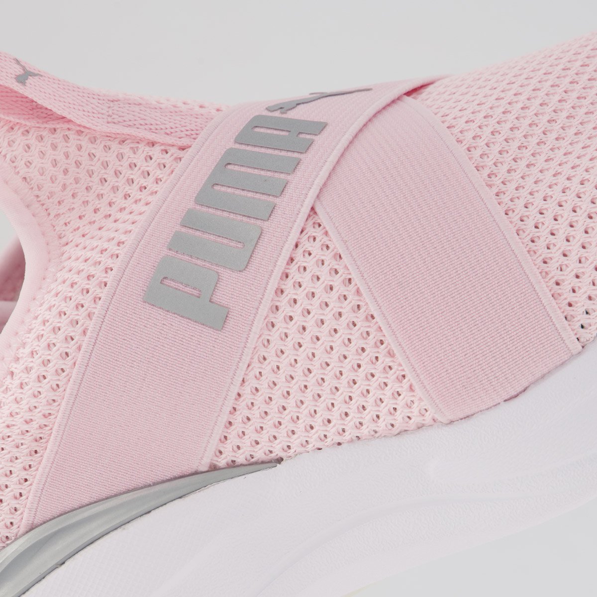 Tênis Puma Softride Harmony Slip Feminino Rosa e Branco Rosa/Branco 7