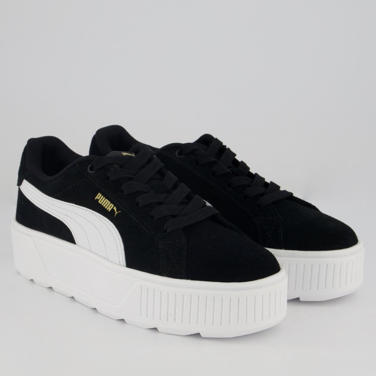 Tênis Puma Karmen SD BDP Feminino Preto e Branco Preto/Branco 2