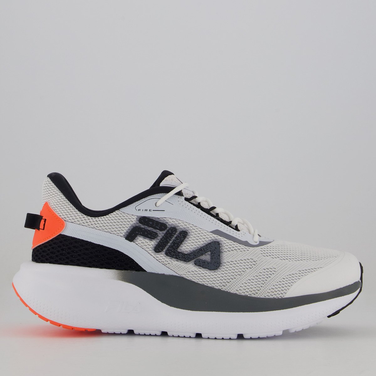 Tênis Fila Fire Cinza e Preto Cinza/Preto 1