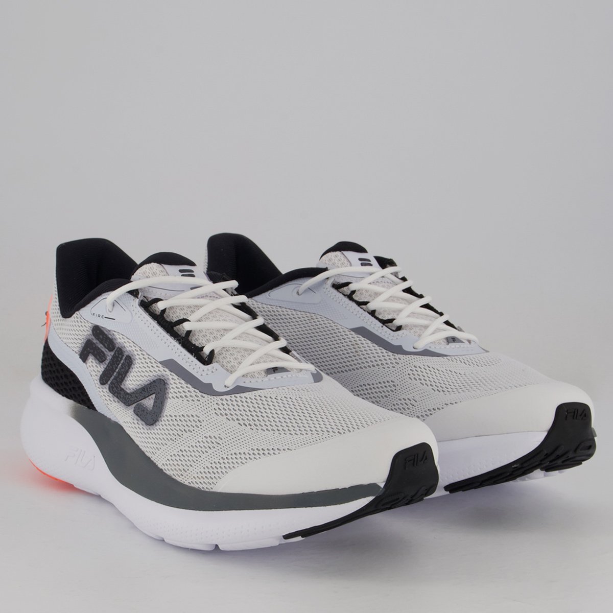 Tênis Fila Fire Cinza e Preto Cinza/Preto 2