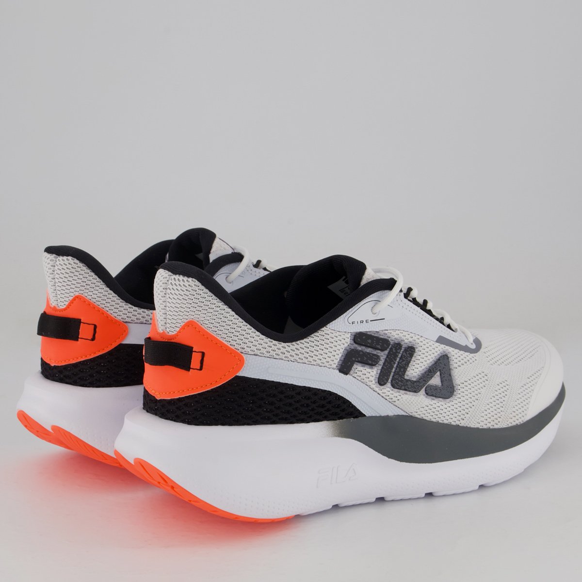 Tênis Fila Fire Cinza e Preto Cinza/Preto 3