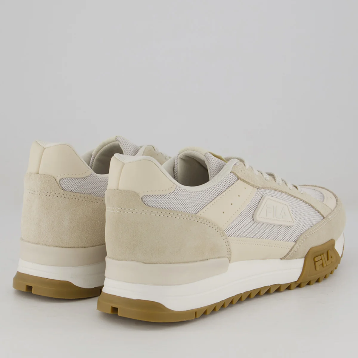 Tênis Fila Retro Blazer Bege e Branco Bege/Branco 3