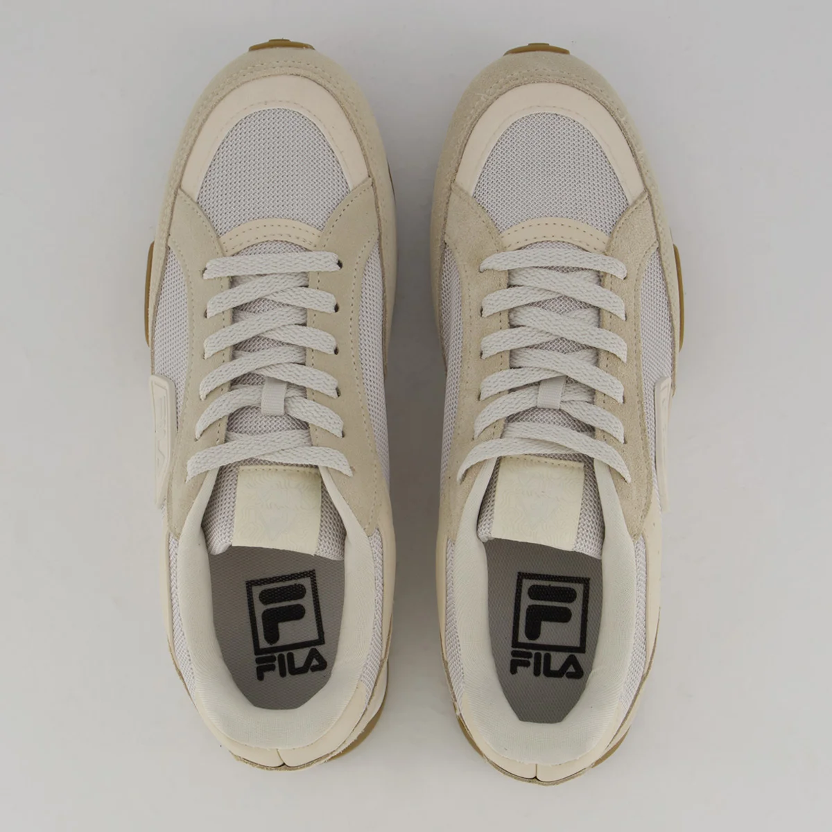 Tênis Fila Retro Blazer Bege e Branco Bege/Branco 4