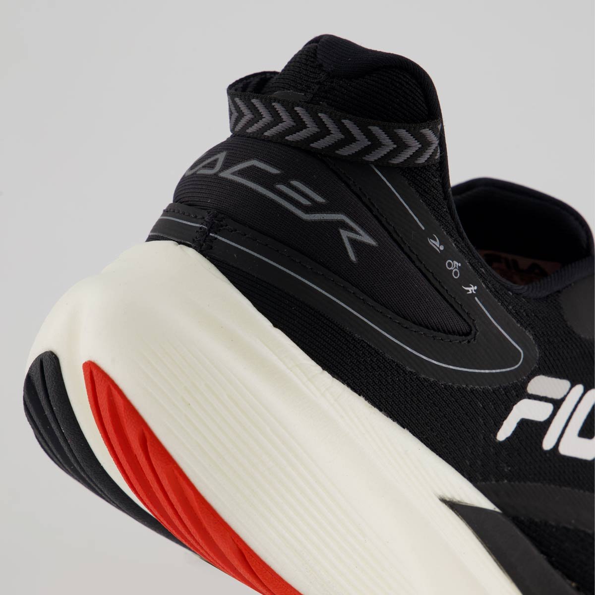 Tênis Fila Racer T2 Extreme Preto Azul Granito e Vermelho Preto/Azul 6