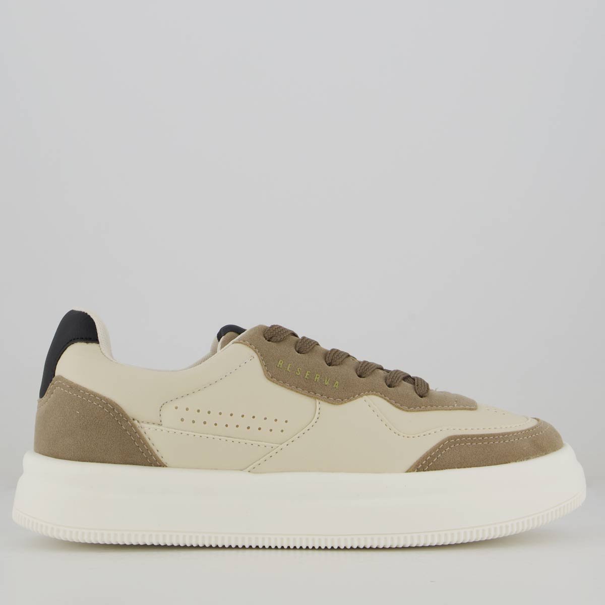 Tênis Reserva Troy Marrom e Bege Marrom/Bege