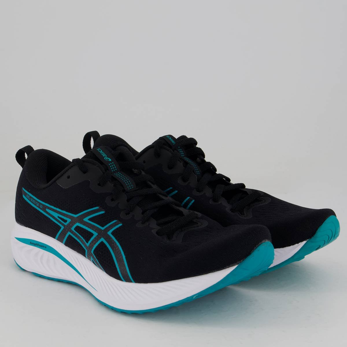 Tênis Asics Gel Excite 10 Feminino Preto e Verde Preto/Verde 2