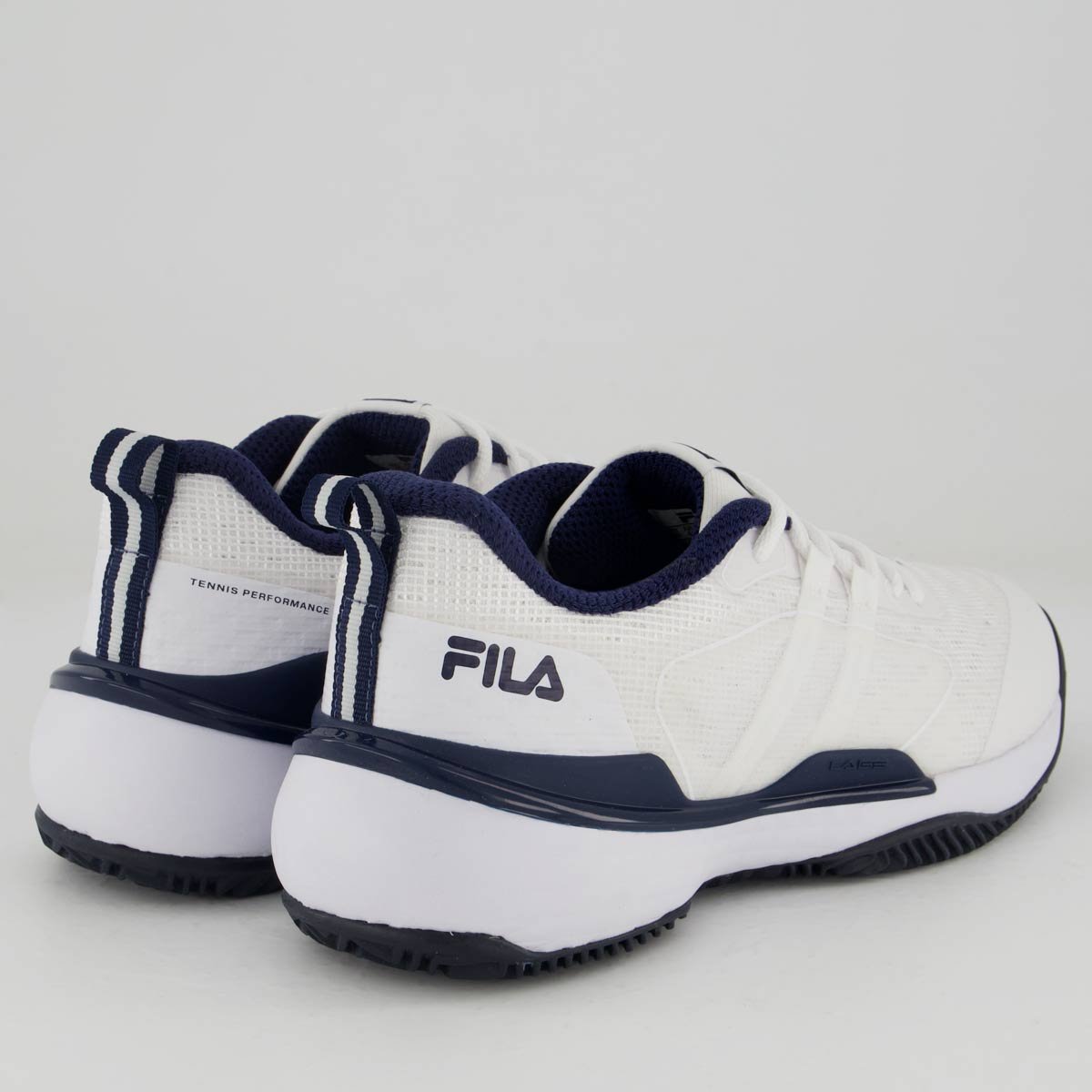 Tênis Fila Winner Clay Branco Marinho e Verde Branco/Azul 3