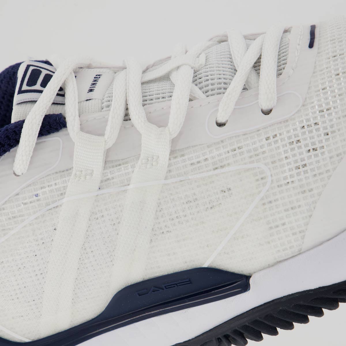 Tênis Fila Winner Clay Branco Marinho e Verde Branco/Azul 7