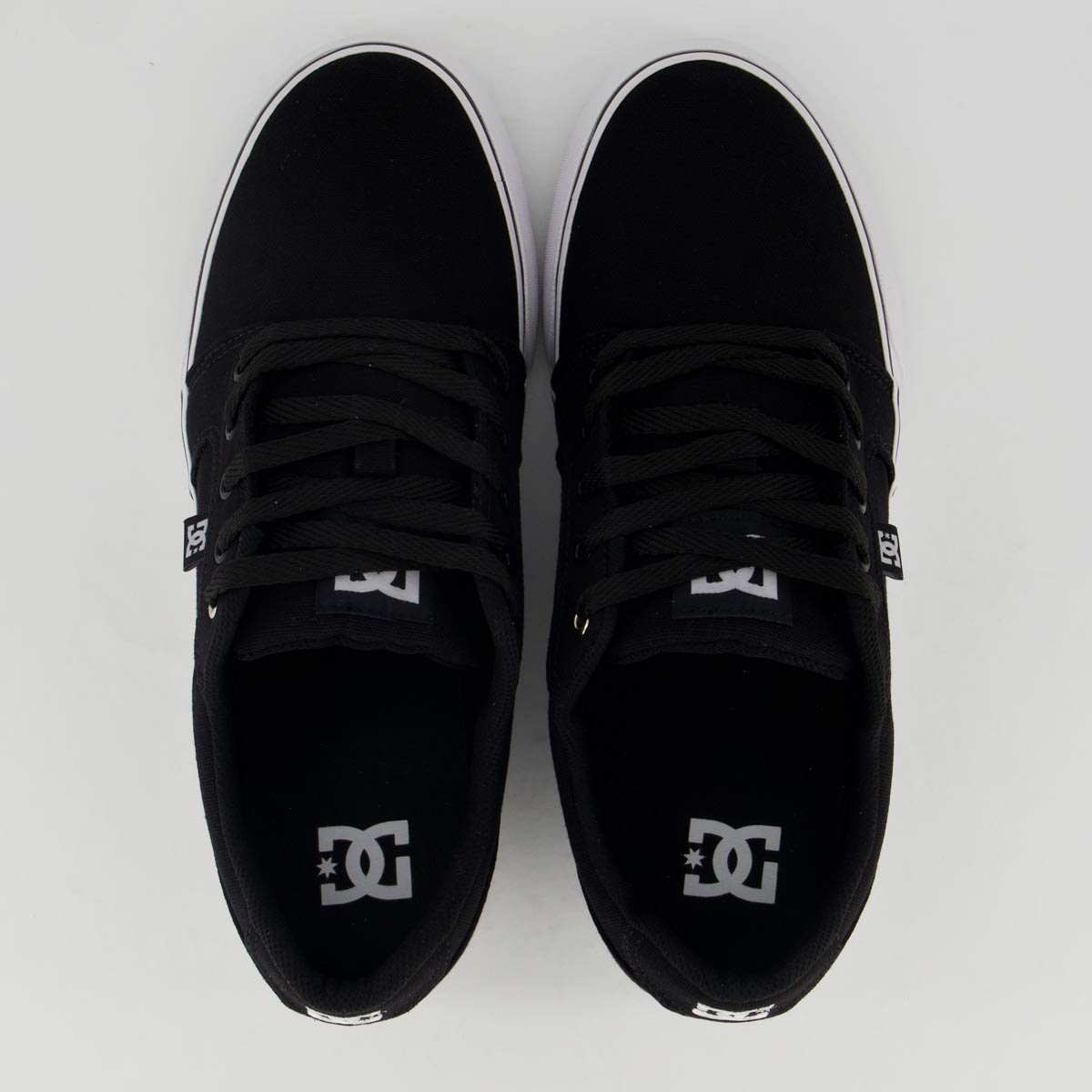 Tênis DC Anvil TX LA TN Preto e Branco Preto/Branco 4