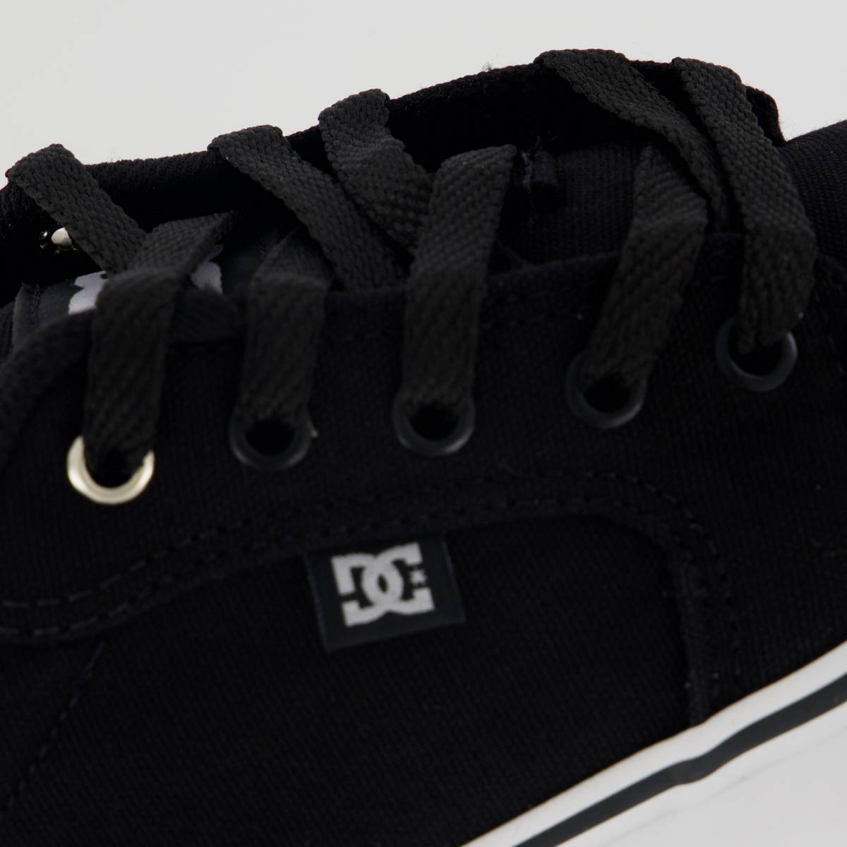 Tênis DC Anvil TX LA TN Preto e Branco Preto/Branco 7