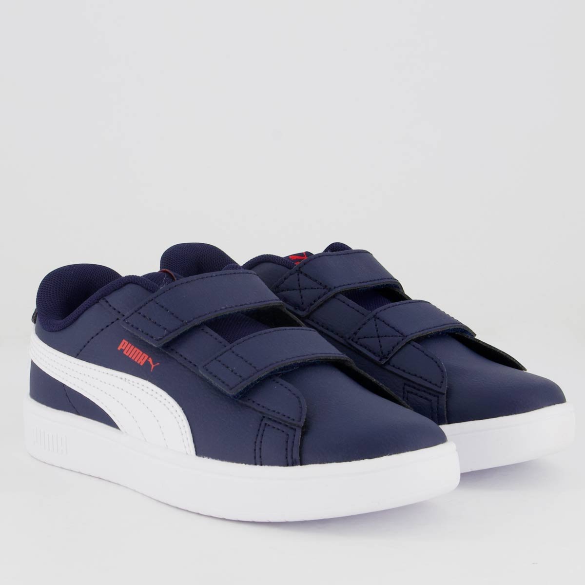 Tênis Puma Rickie Classic V Juvenil Marinho e Branco Marinho/Branco 2