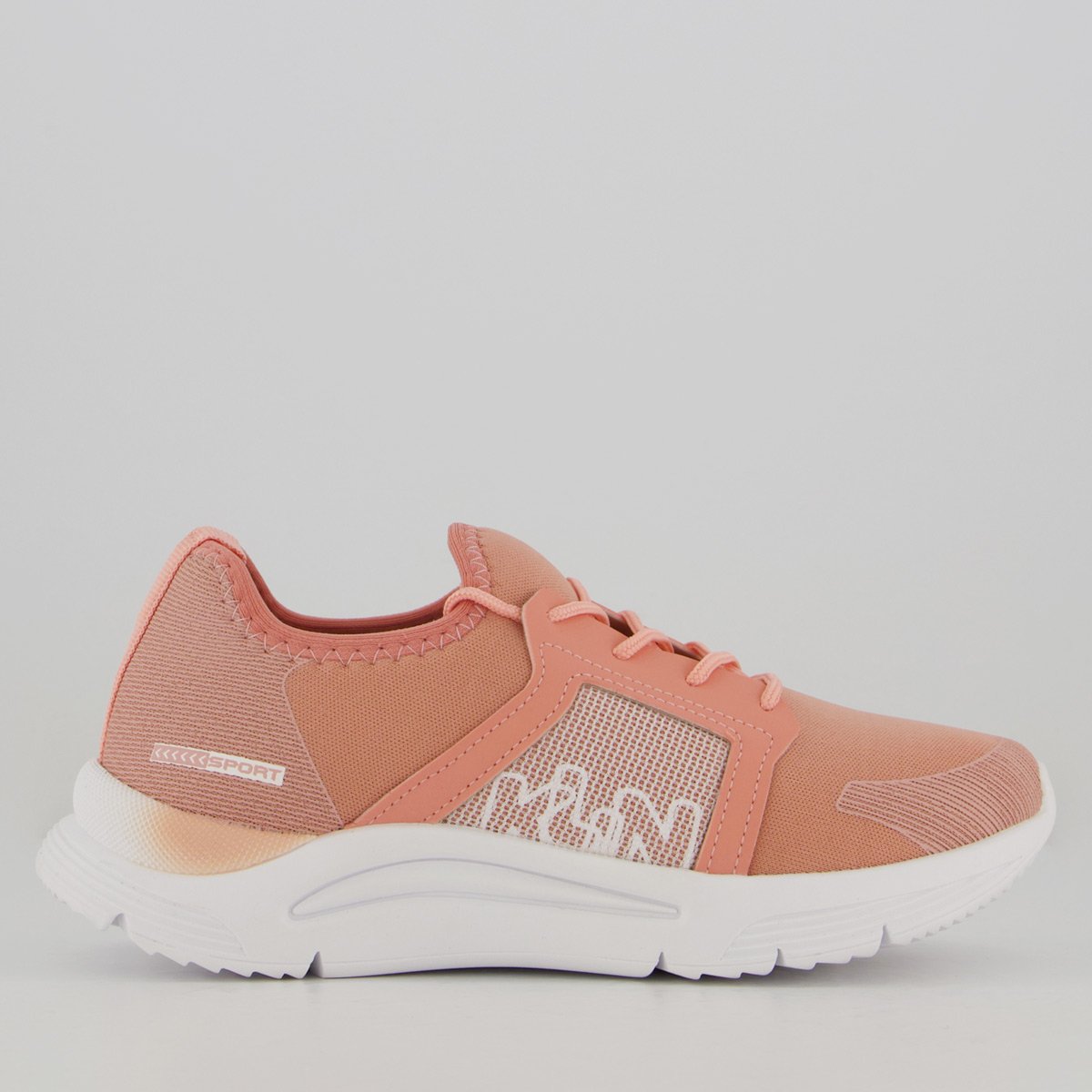 Tênis Klin New Sport Juvenil Salmão