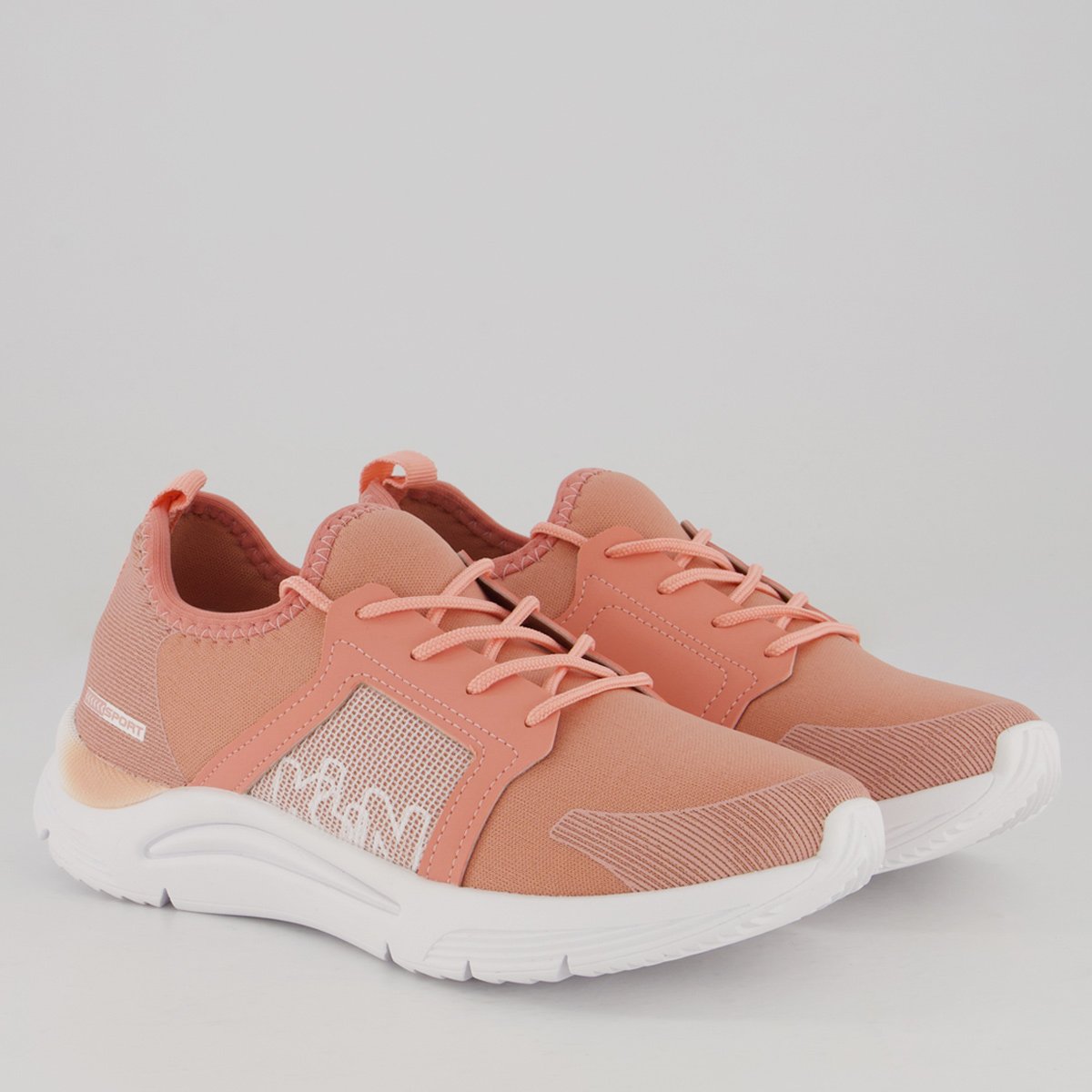 Tênis Klin New Sport Juvenil Salmão Bege 2