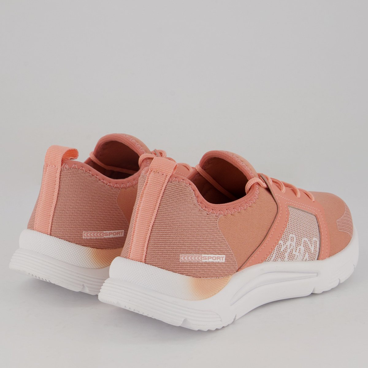 Tênis Klin New Sport Juvenil Salmão Bege 3