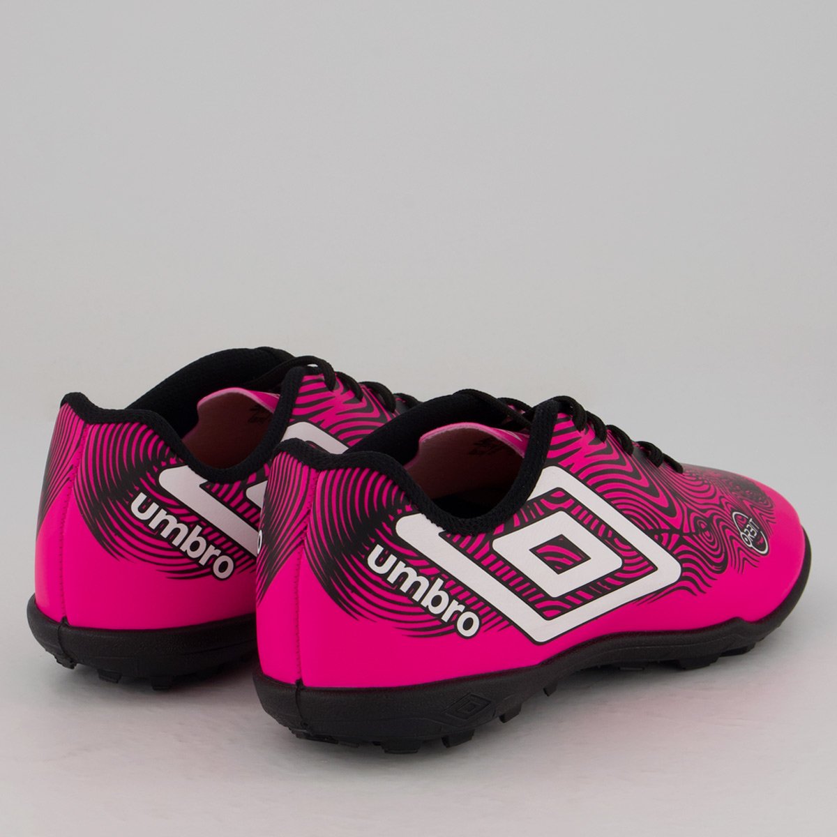 Chuteira Umbro Orbit Society Juvenil Rosa Rosa 3