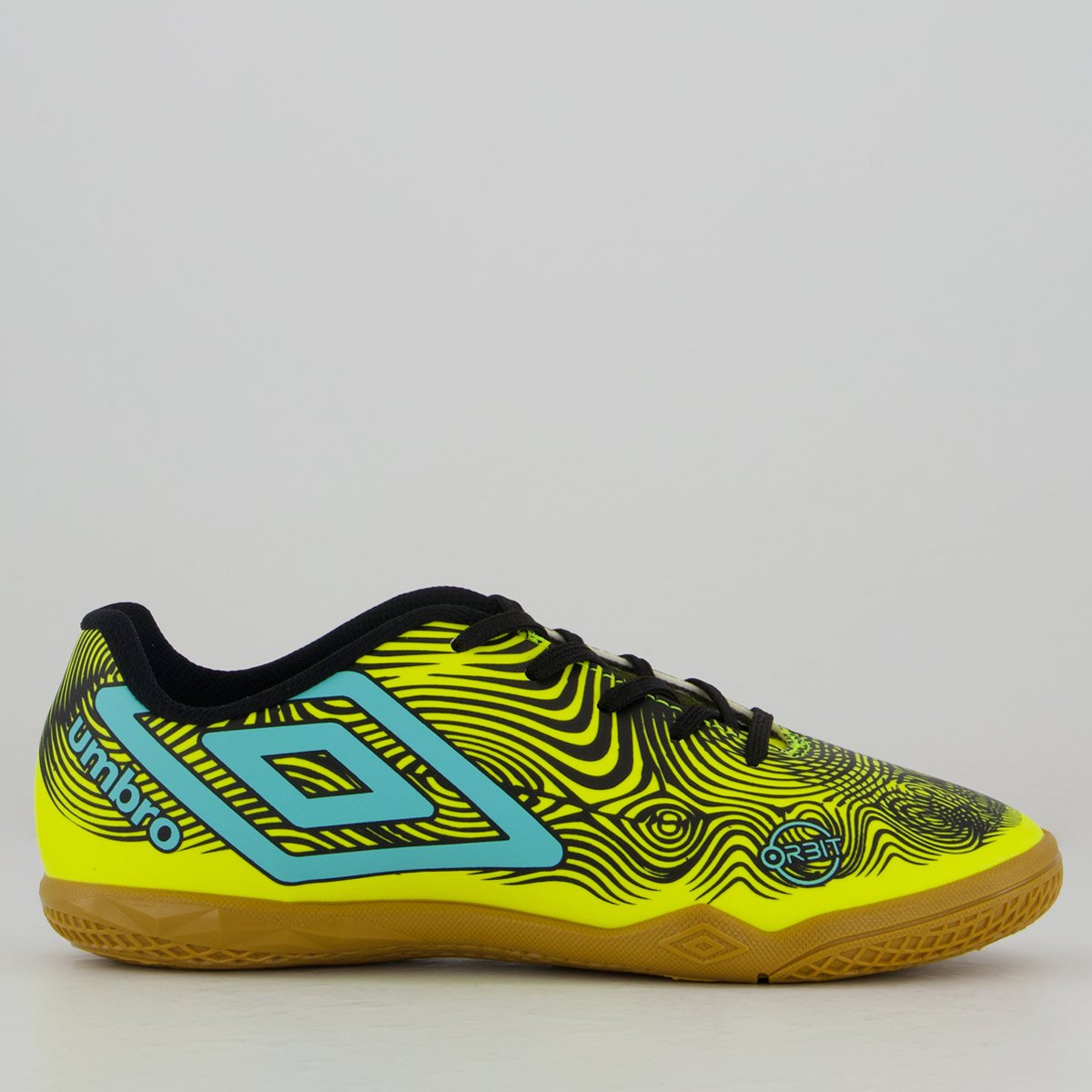 Chuteira Umbro Orbit Futsal Juvenil Verde e Preta Verde/Preto 1