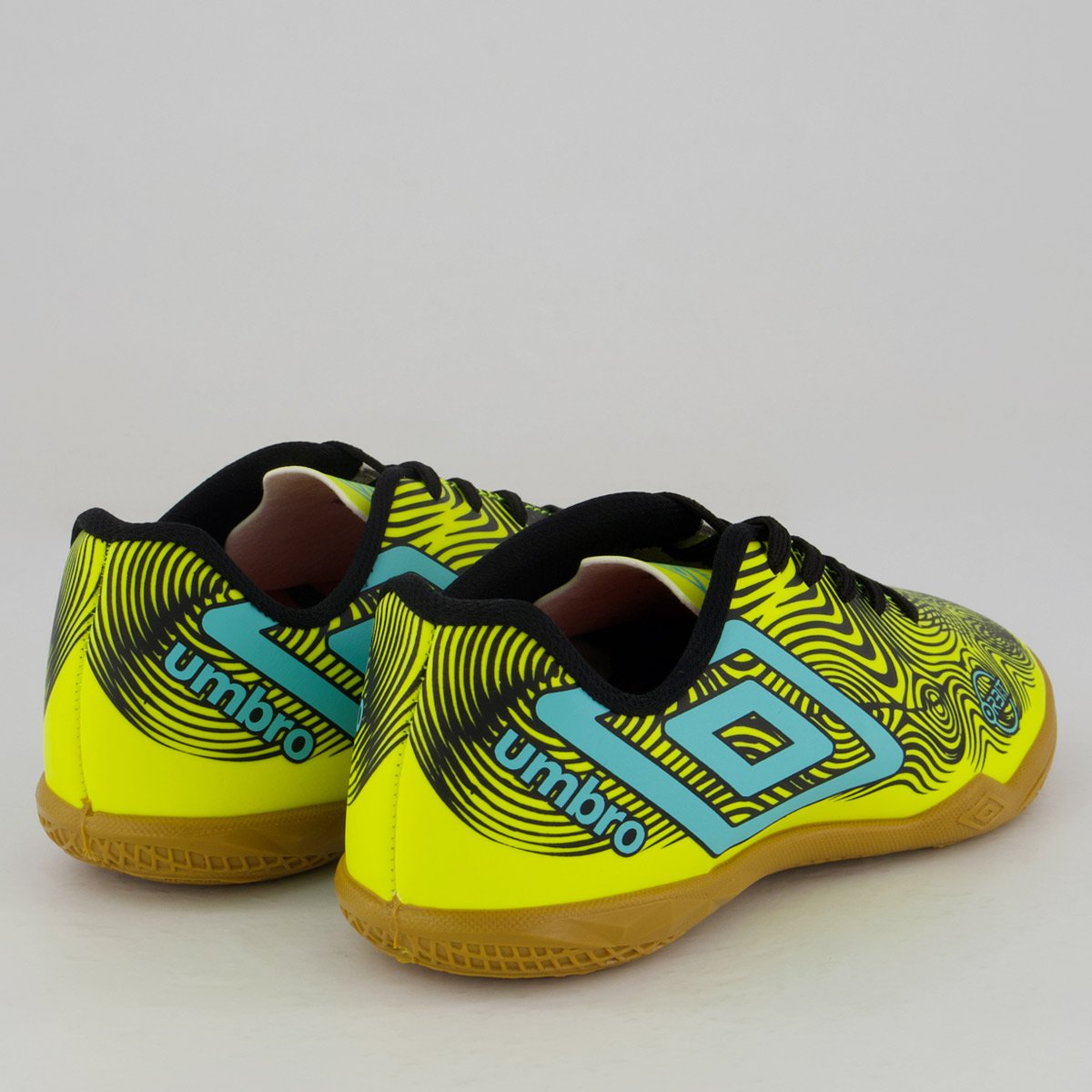 Chuteira Umbro Orbit Futsal Juvenil Verde e Preta Verde/Preto 3