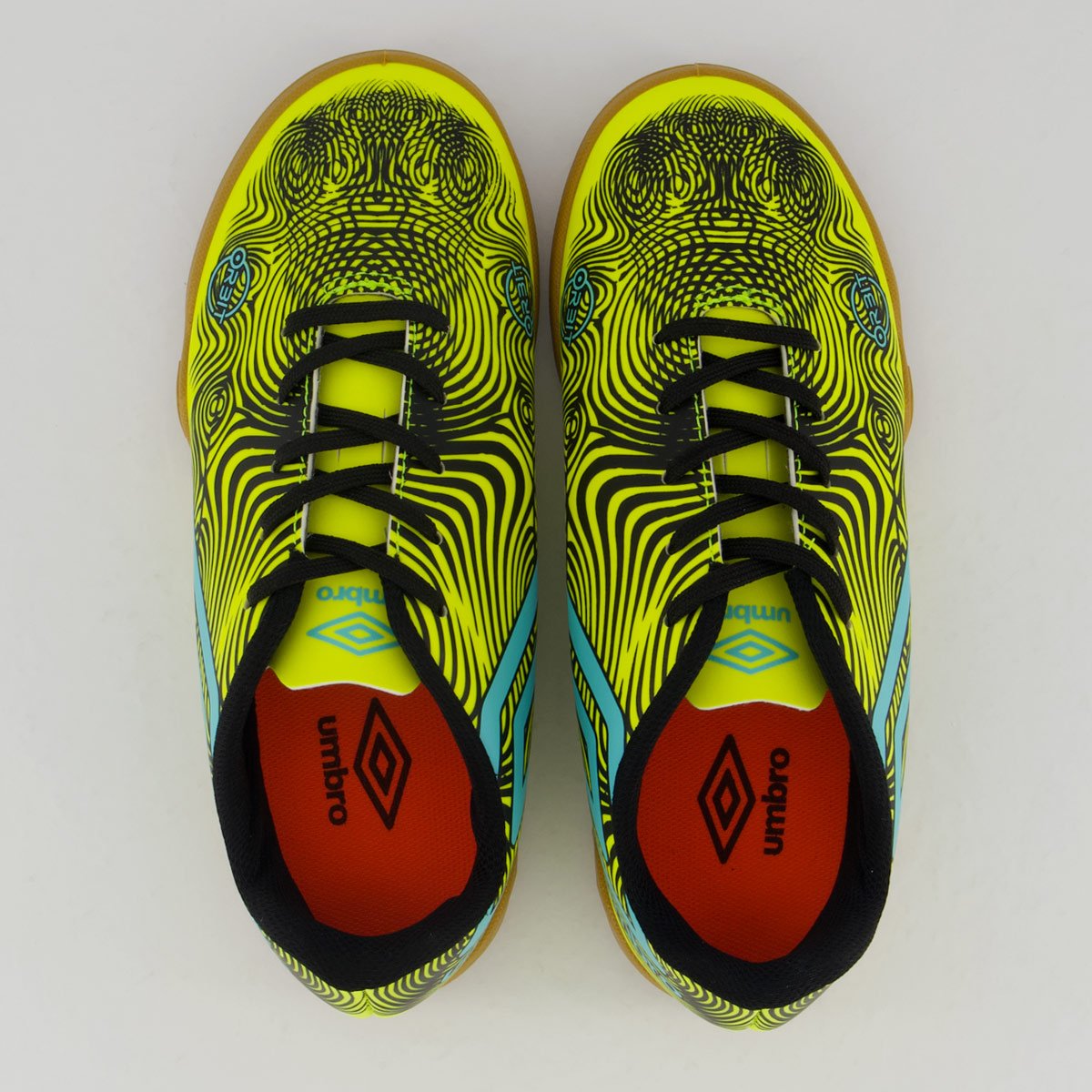 Chuteira Umbro Orbit Futsal Juvenil Verde e Preta Verde/Preto 4