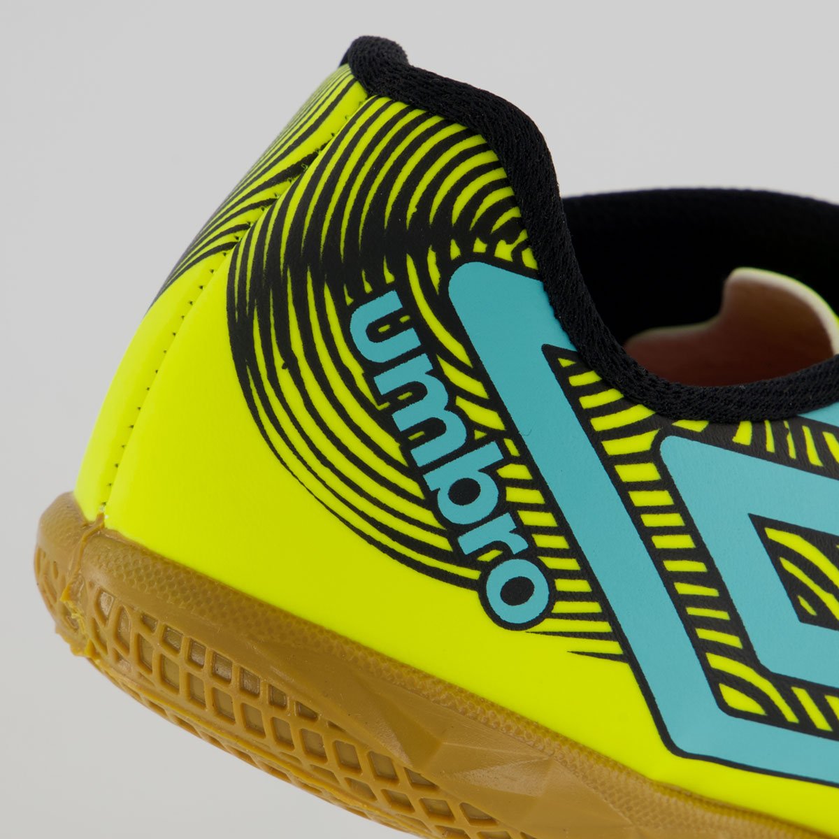 Chuteira Umbro Orbit Futsal Juvenil Verde e Preta Verde/Preto 6