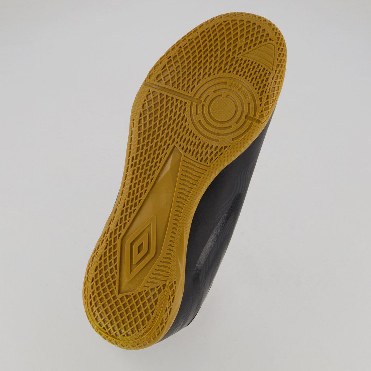 Chuteira Umbro Orbit Futsal Preta e Marrom Preto/Marrom 5