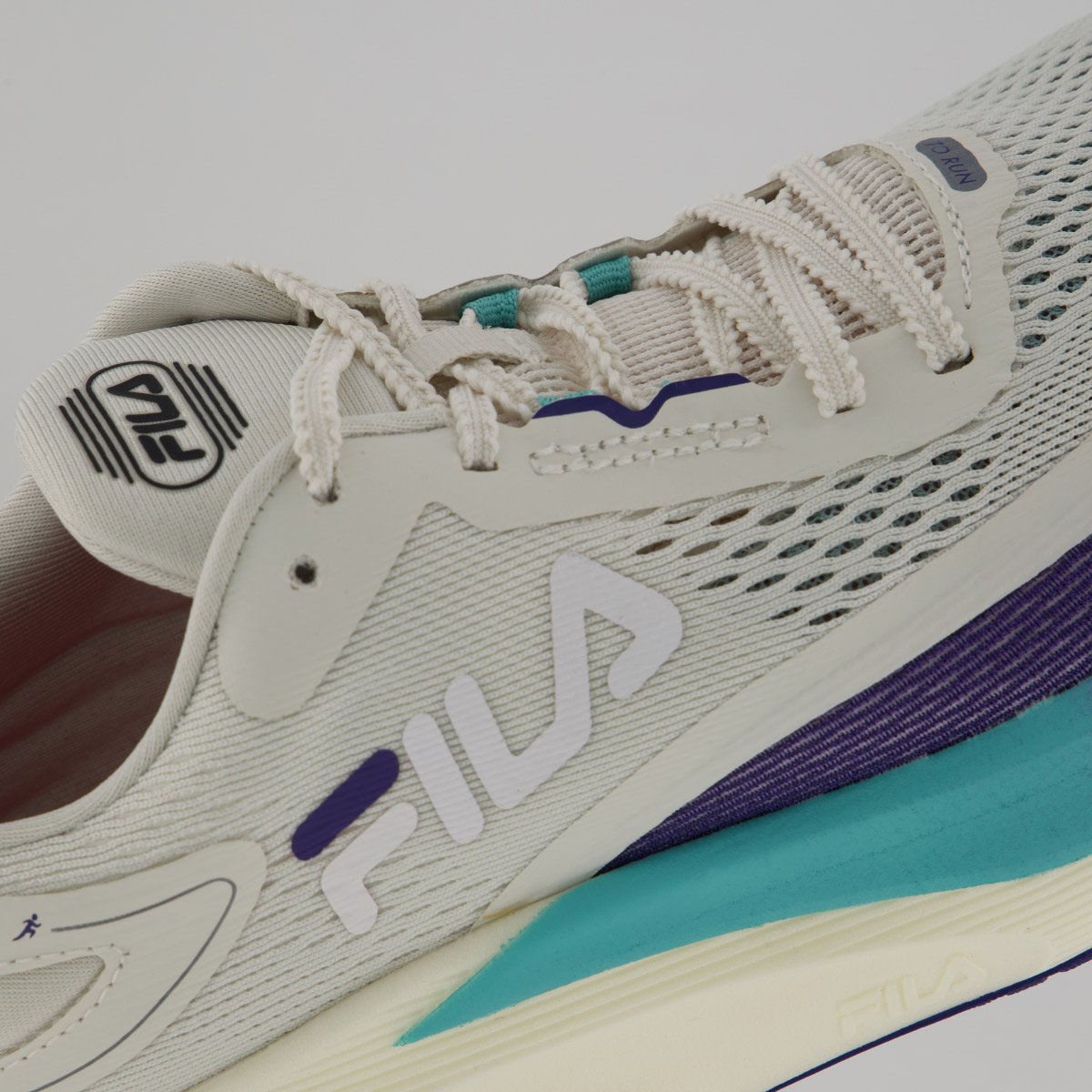 Tênis Fila Racer T2 Extreme Off White e Azul Branco/Azul 7