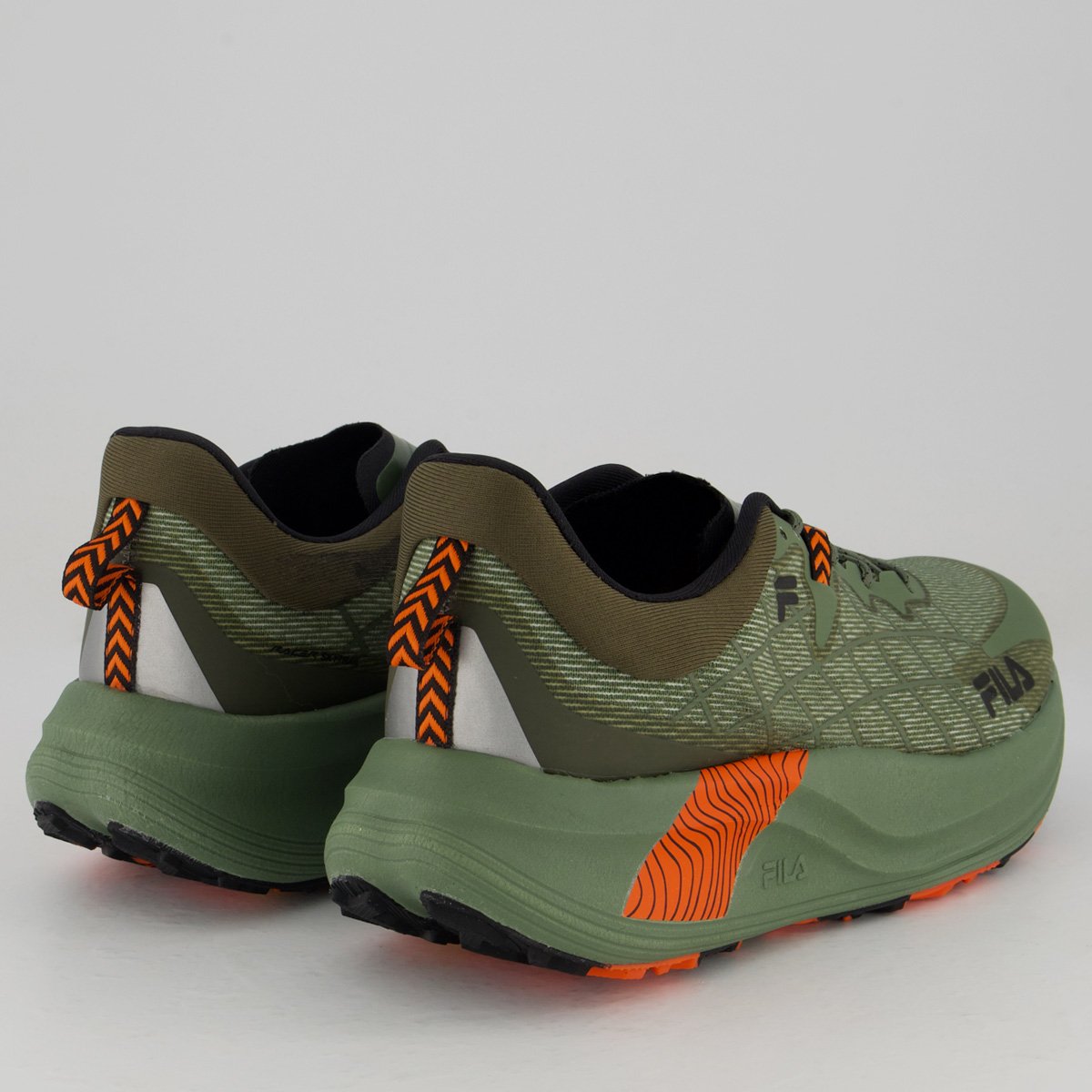 Tênis Fila Racer Skytrail Verde e Laranja Verde/Laranja 3