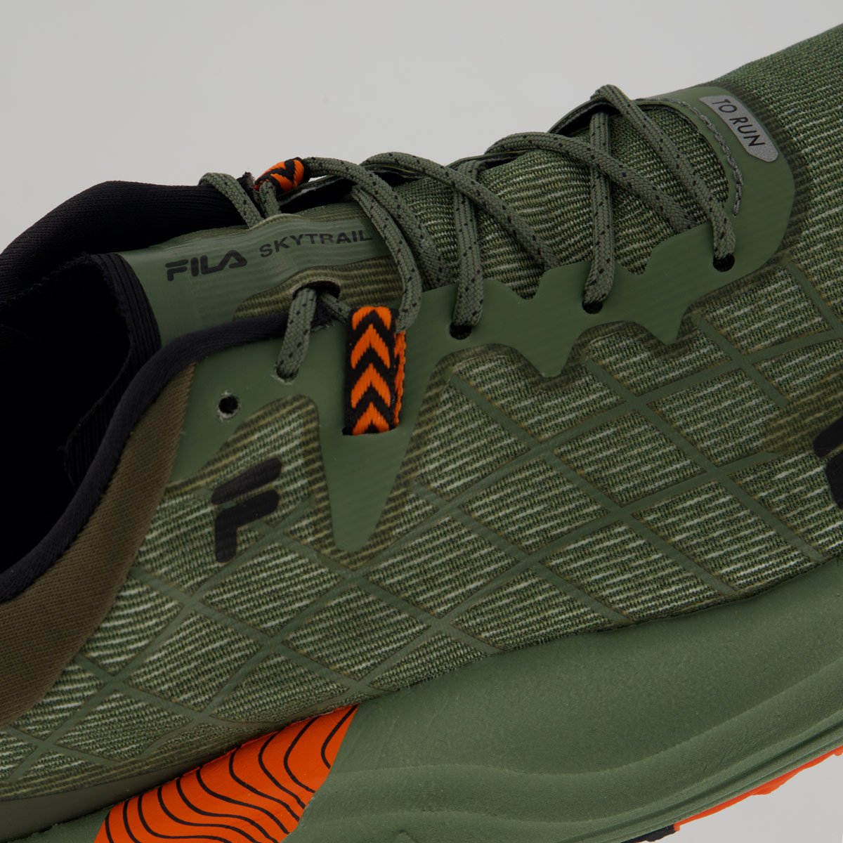 Tênis Fila Racer Skytrail Verde e Laranja Verde/Laranja 7