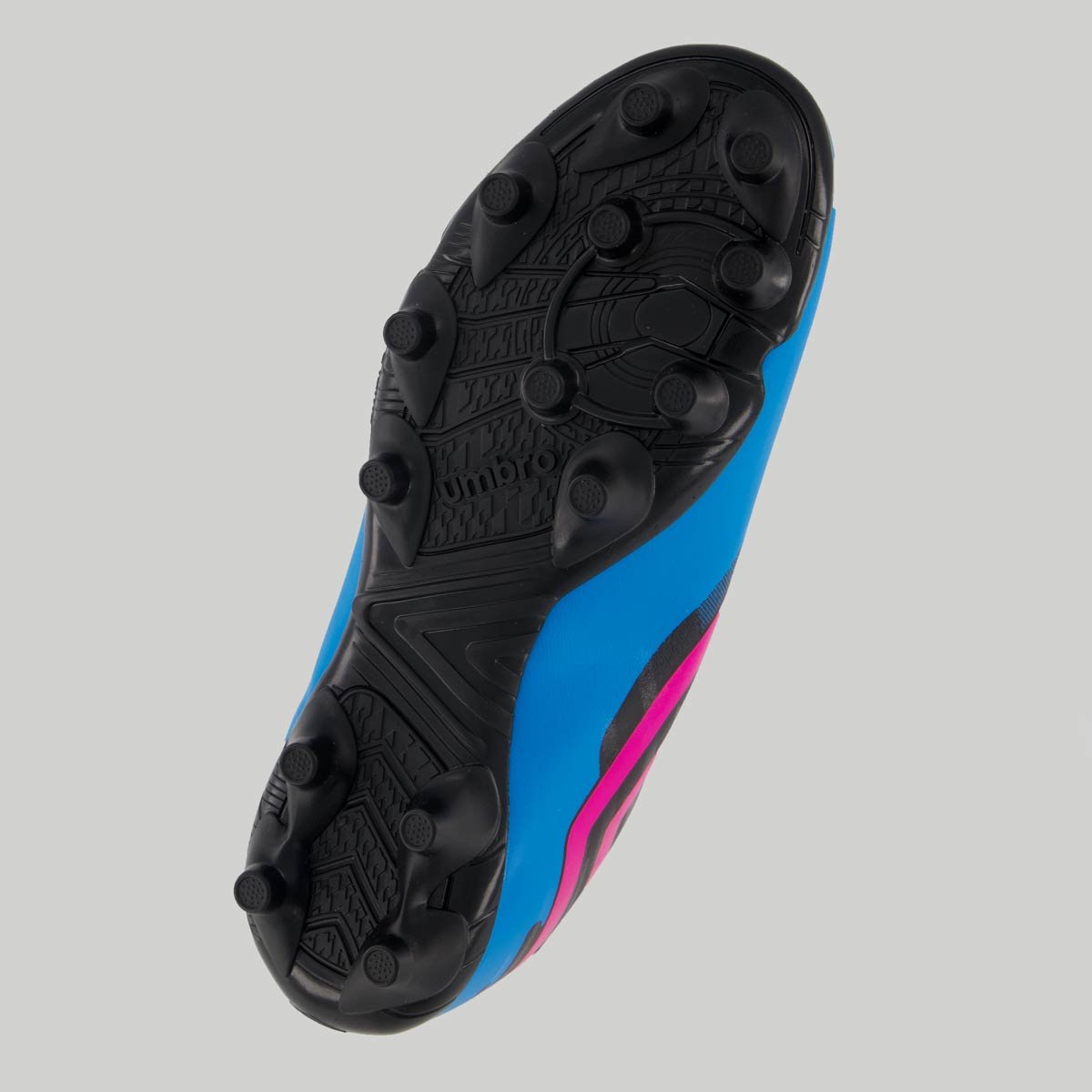 Chuteira Umbro Action Campo Juvenil Azul e Rosa Azul/Rosa 5