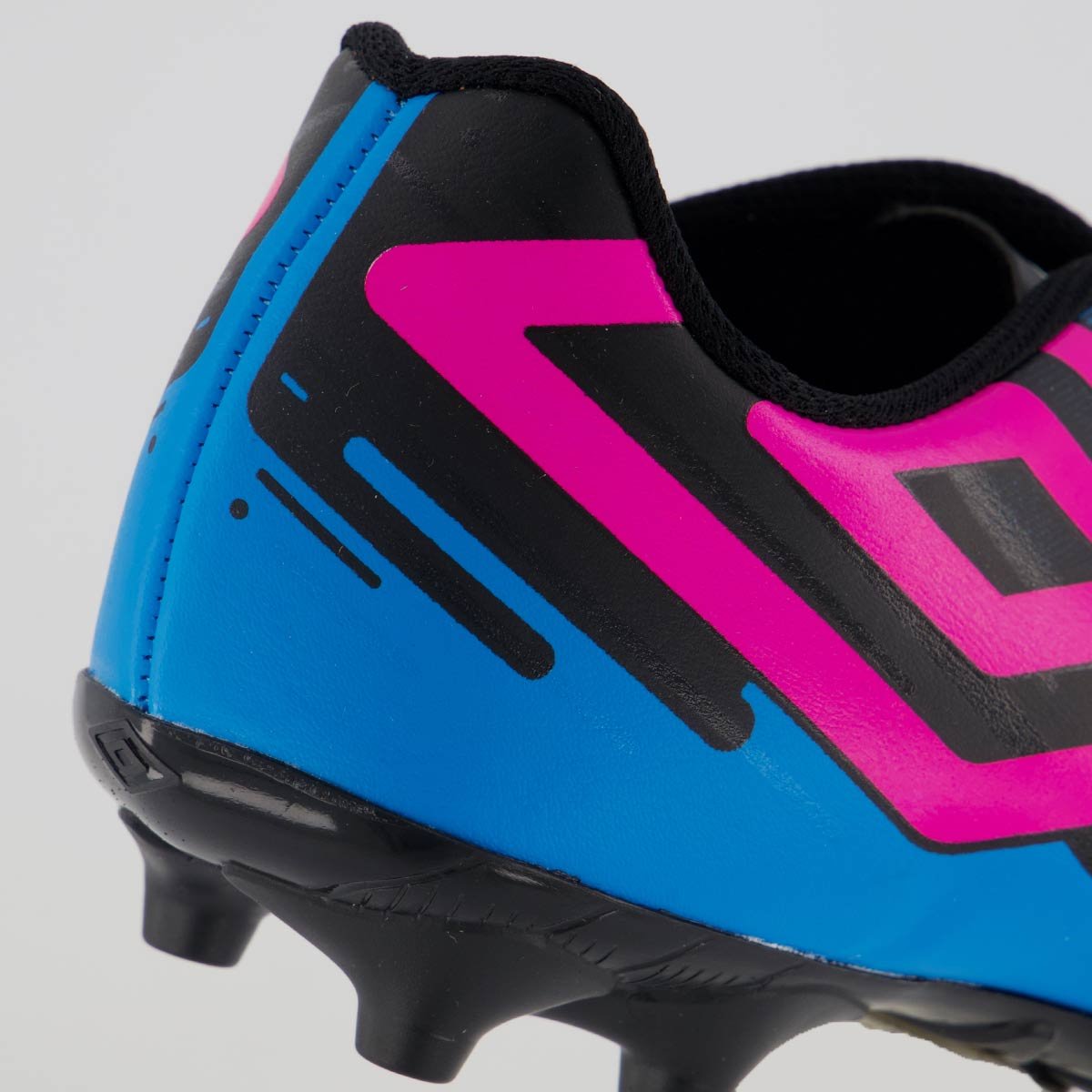 Chuteira Umbro Action Campo Juvenil Azul e Rosa Azul/Rosa 6