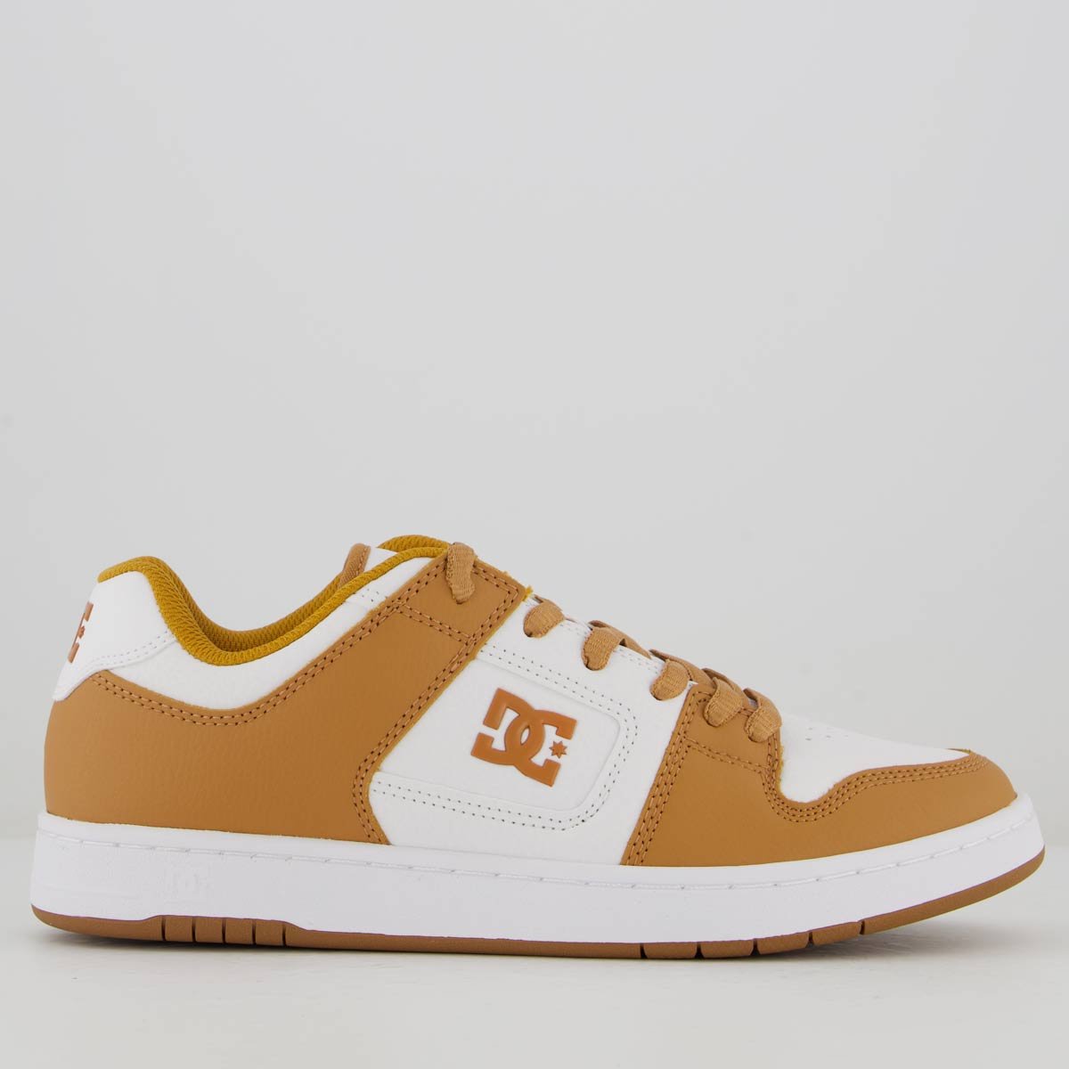 Tênis DC Manteca 4 Branco e Marrom Branco/Marrom 1