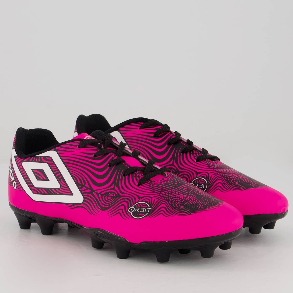 Chuteira Umbro Orbit Campo Juvenil Rosa Rosa 2