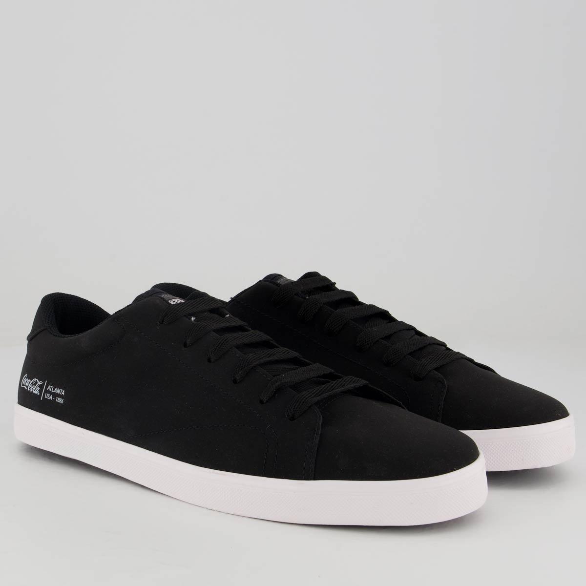 Tênis Coca Cola Yankee Preto e Branco Preto/Branco 2