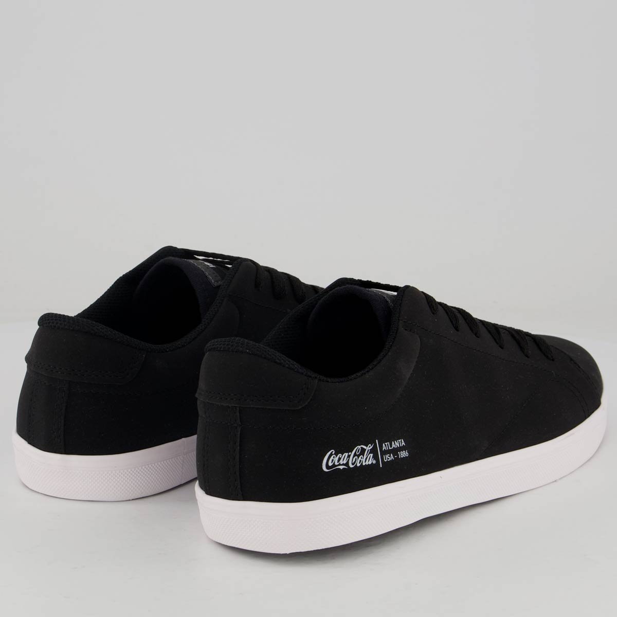 Tênis Coca Cola Yankee Preto e Branco Preto/Branco 3
