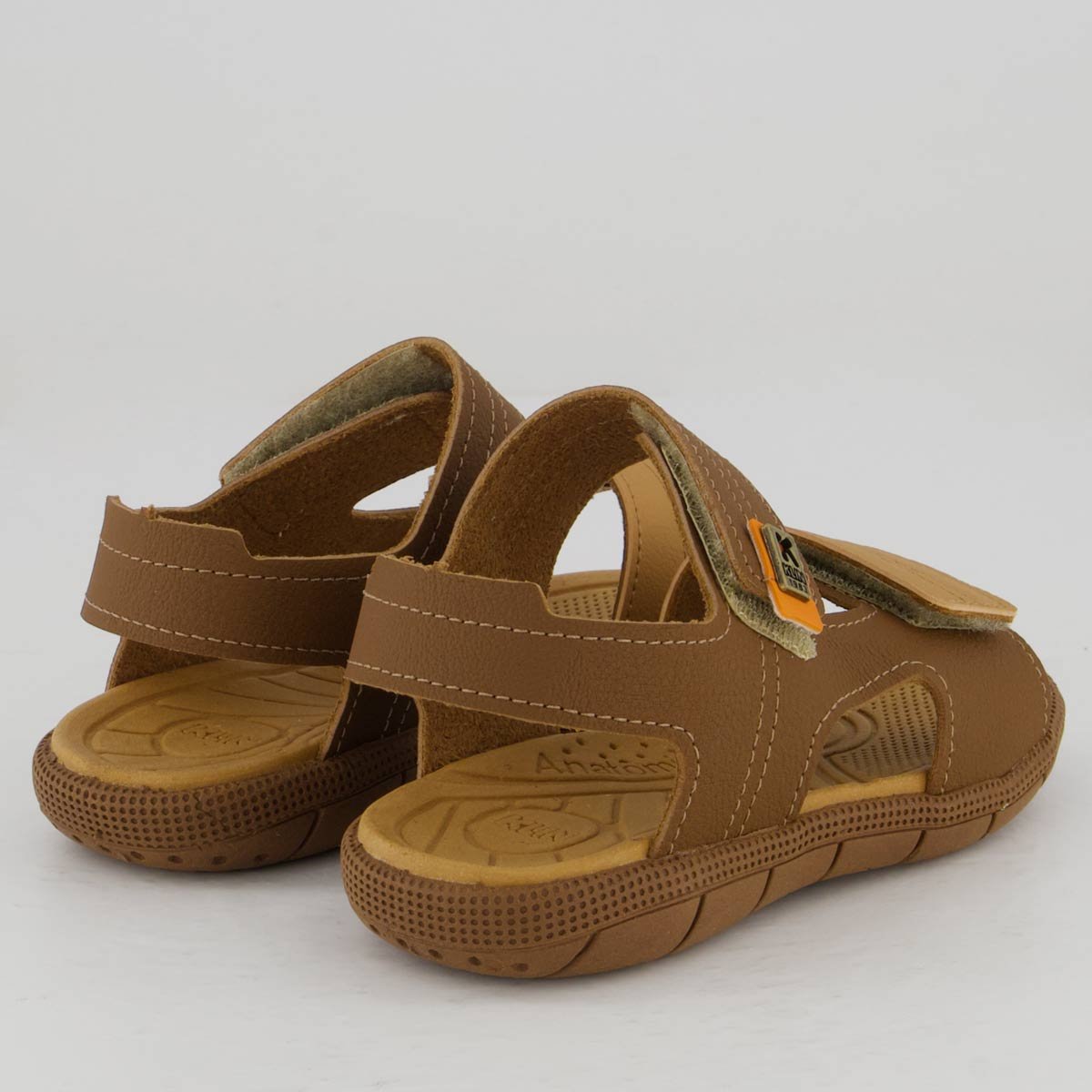 Papete Klin Tic Tac Infantil Marrom e Bege Marrom/Bege 3