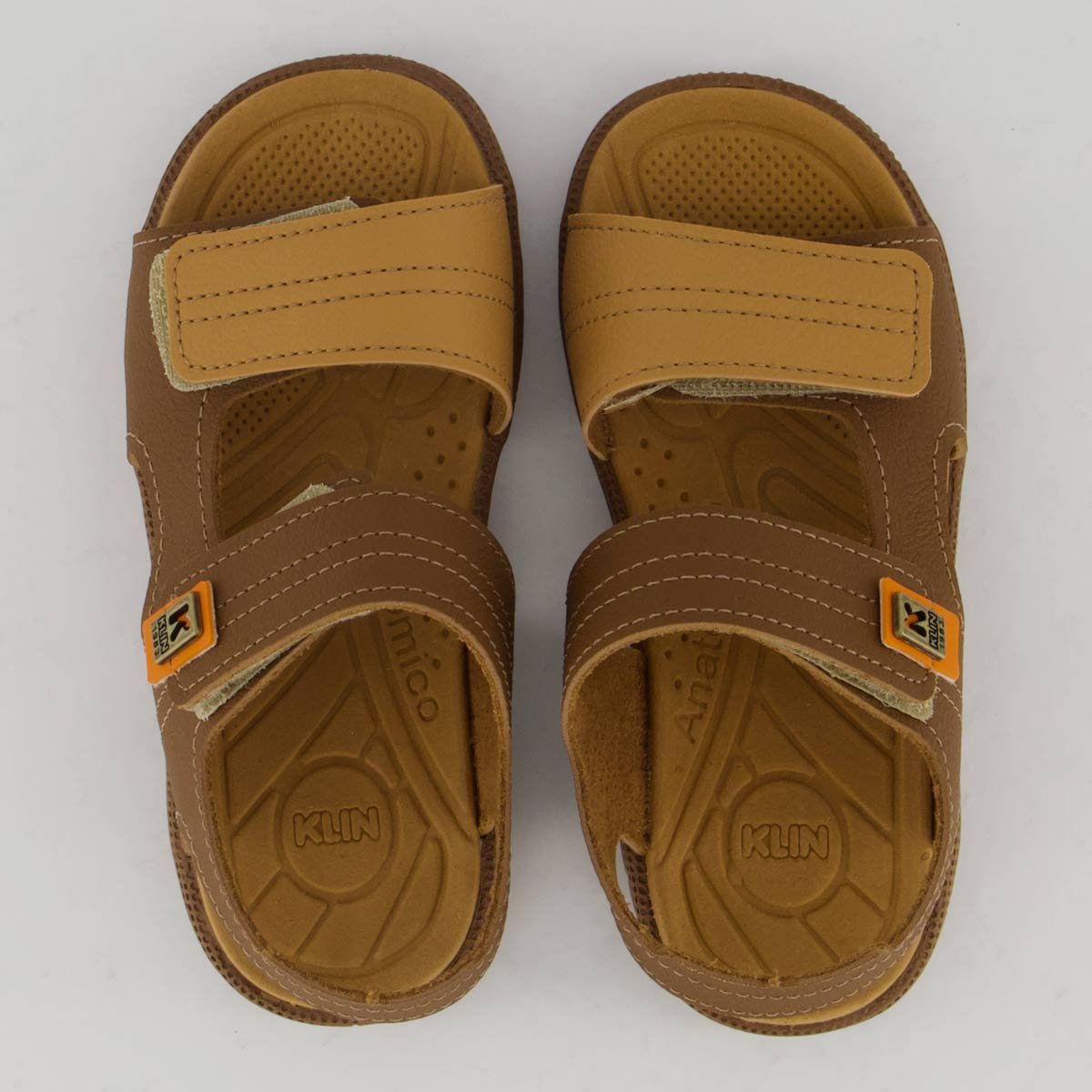 Papete Klin Tic Tac Infantil Marrom e Bege Marrom/Bege 4