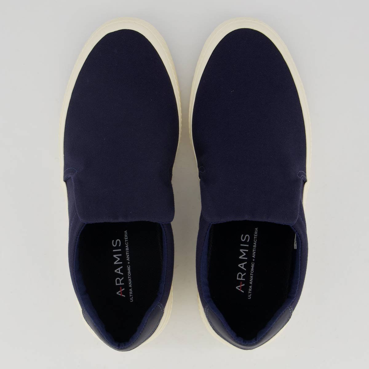 Tênis Aramis Daily Slip Canvas Marinho e Branco Azul Marinho 4