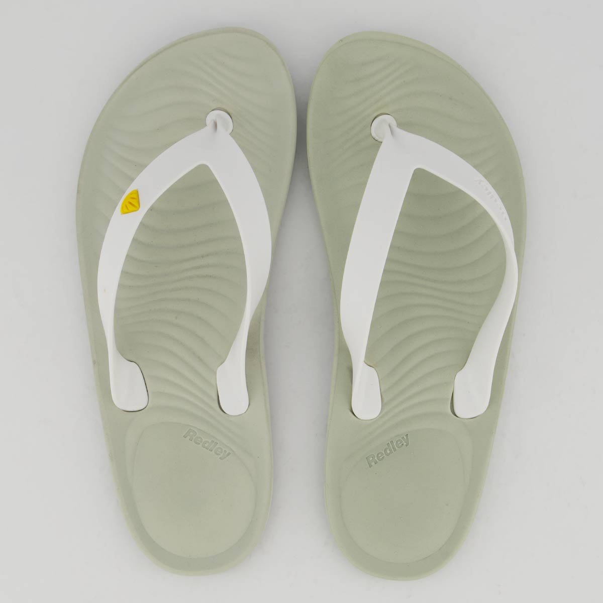 Chinelo Redley Solar Branco e Cinza Branco/Cinza 1