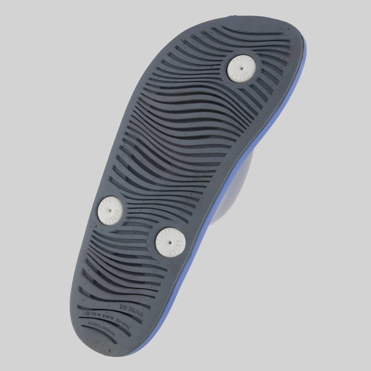 Chinelo Redley Solar Azul e Branco Azul/Branco 5